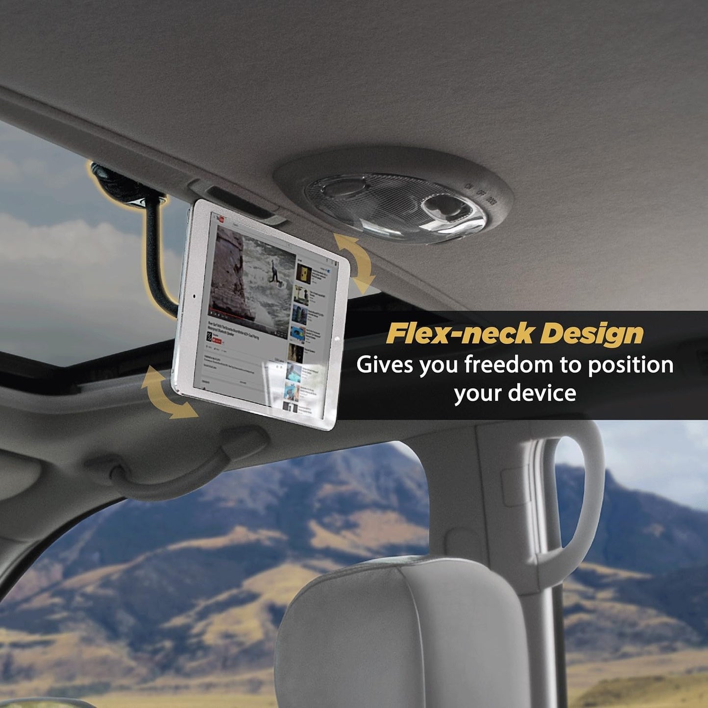 MAGTHD2 Magicmount XL Magnetic Suction Cup Phone Mount for Car, Black